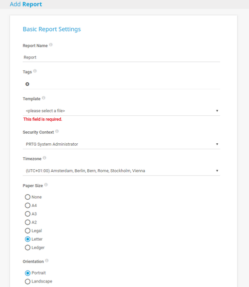 Add Report Assistant