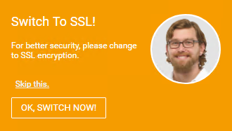 Switch to a Secure SSL Connection